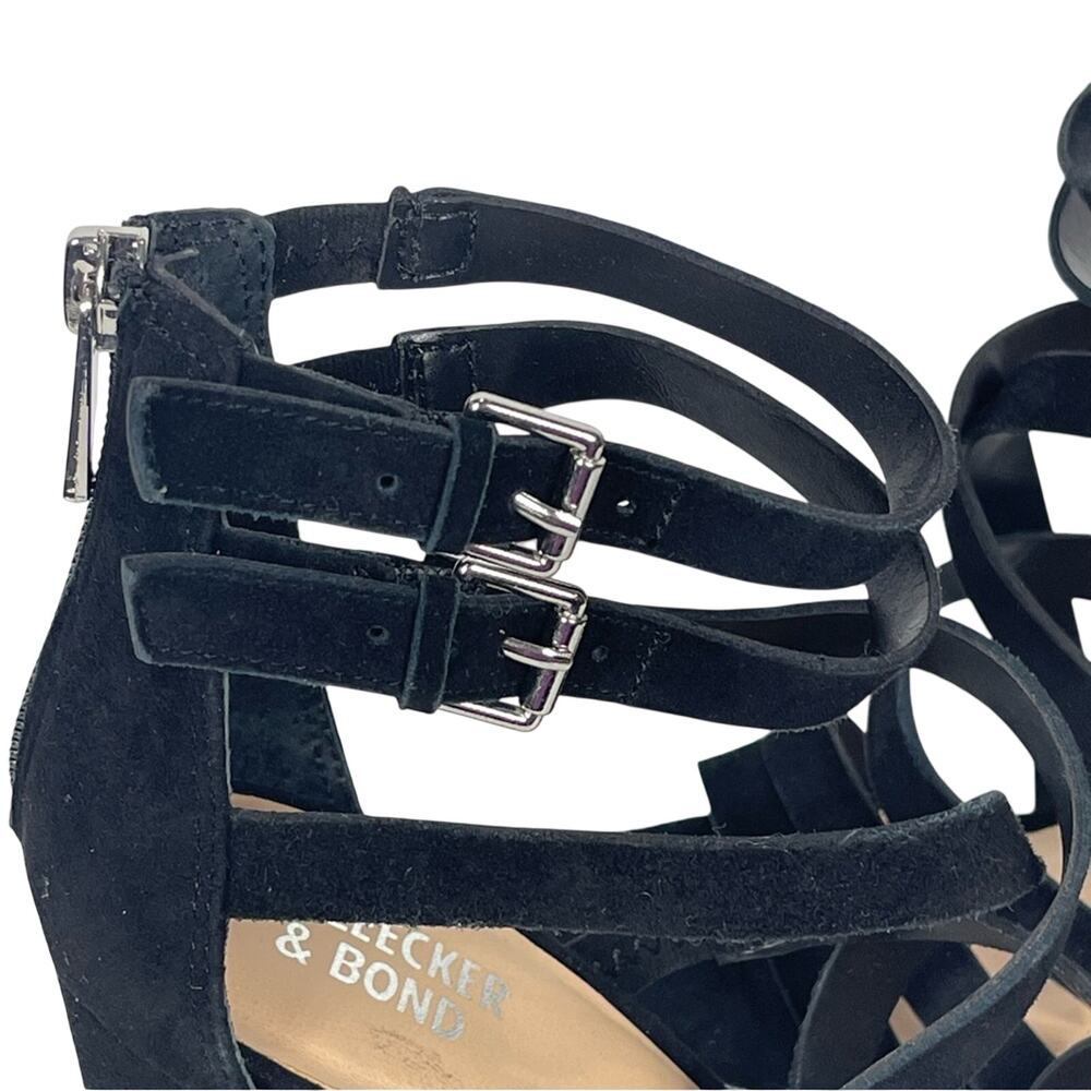 Bleeker & Bond Women’s Mindy Strappy Heel Black Size 6 NEW - Picture 7 of 12